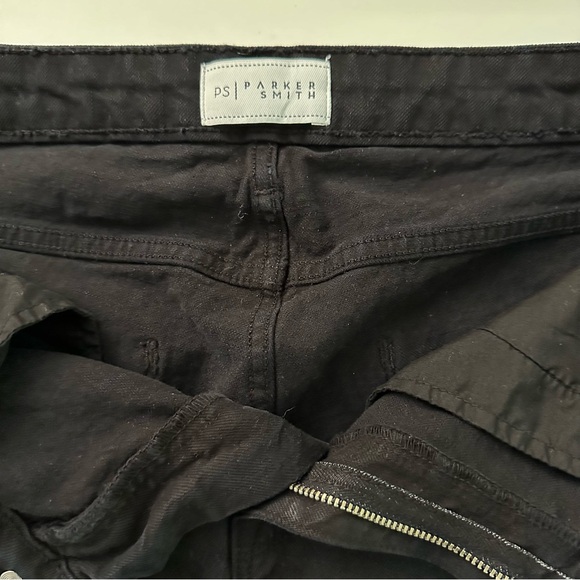 Parker Smith High Rise Black Denim Shorts - Picture 6 of 10